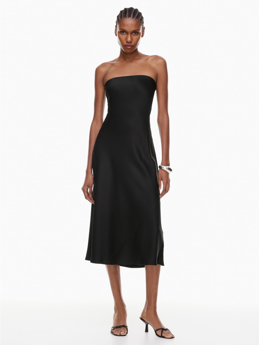 Wilfred Charmaine Black Midi Dress Size XL NWT